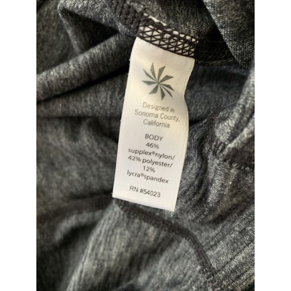 ATHLETA Chaturanga Tight Leggings Black Heather BLHE WOMENS SZ M - Picture 5 of 6